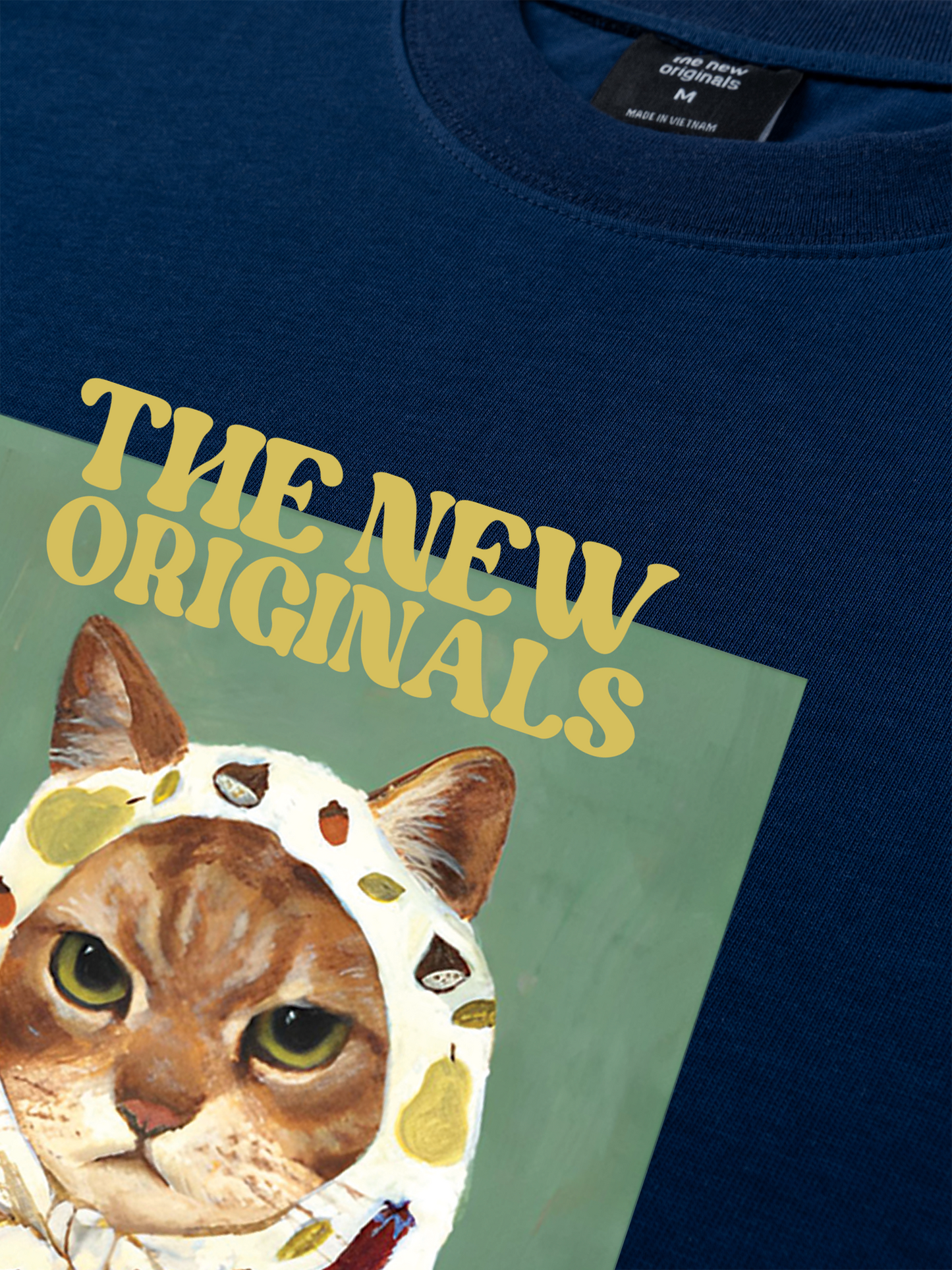 Áo Thun Relaxed Fit Lady Cat