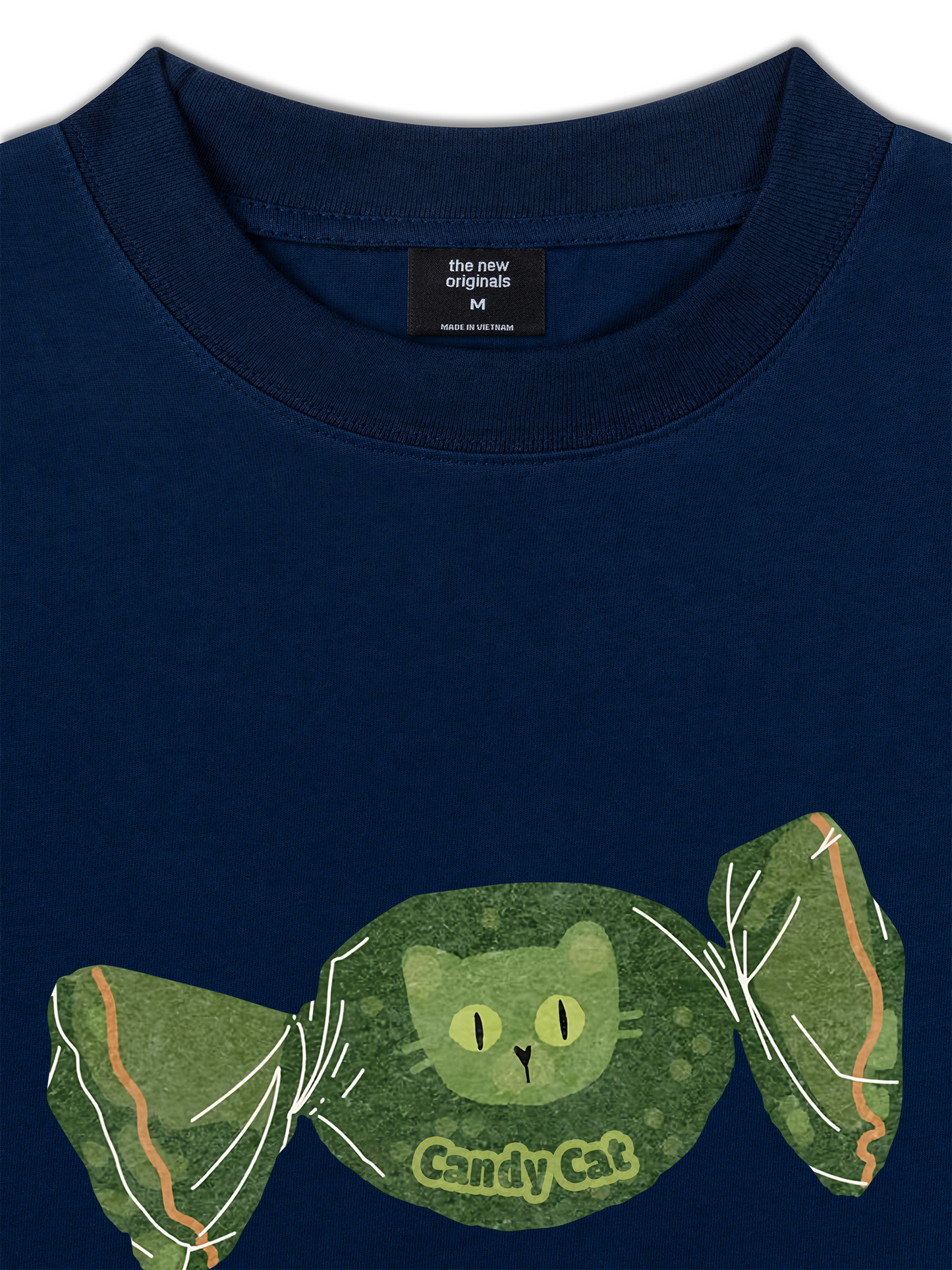 Áo Thun Relaxed Fit Candy Cat