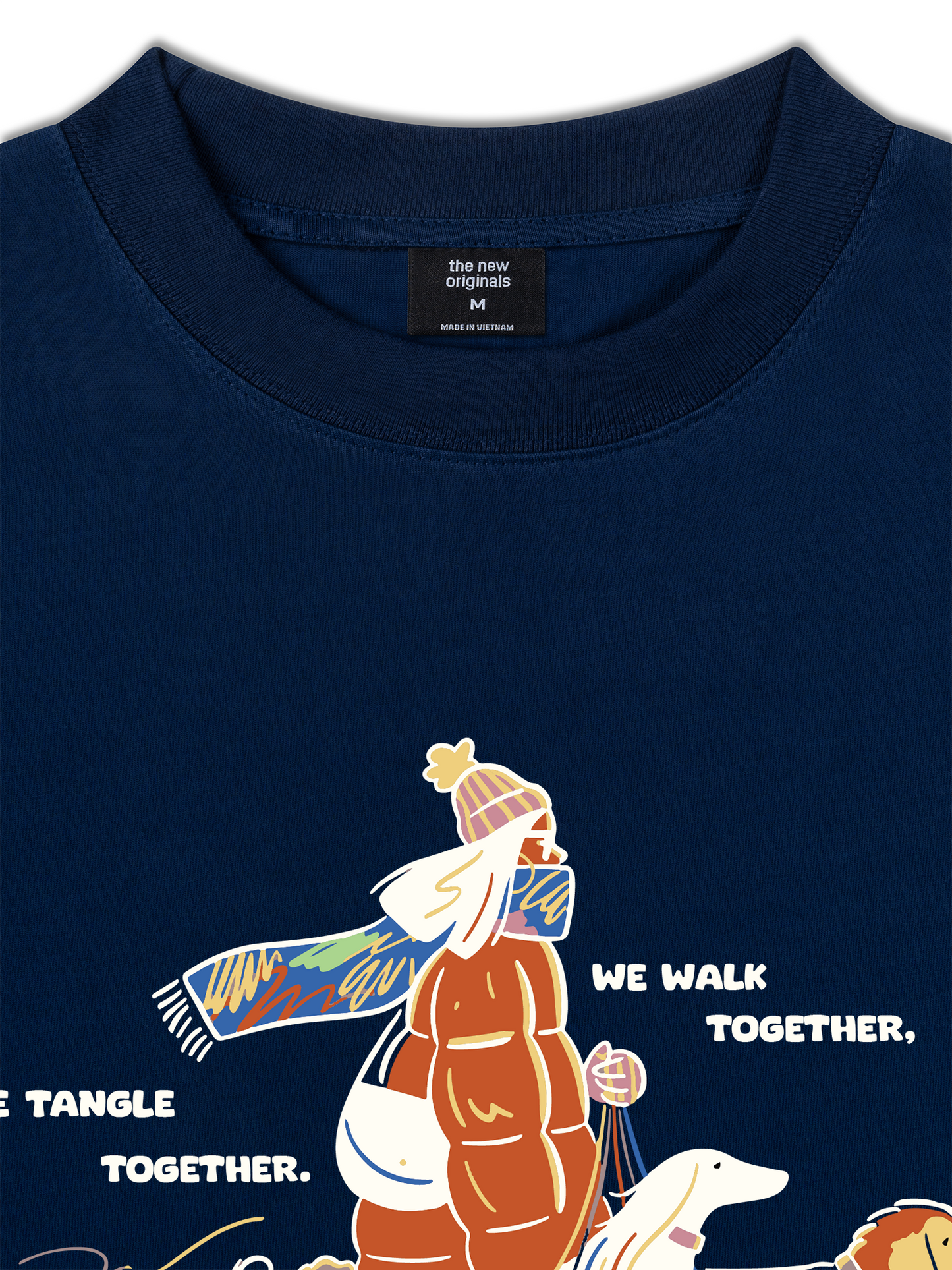 Áo Thun Relaxed Fit We Walk Together
