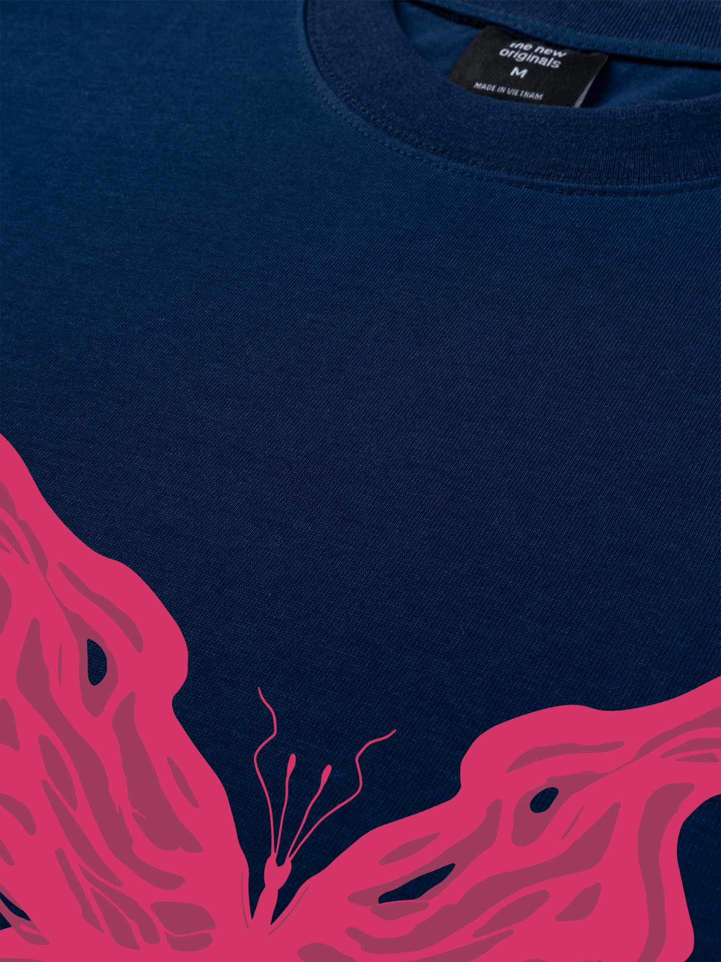 Áo Thun Relaxed Fit Pink Butterfly