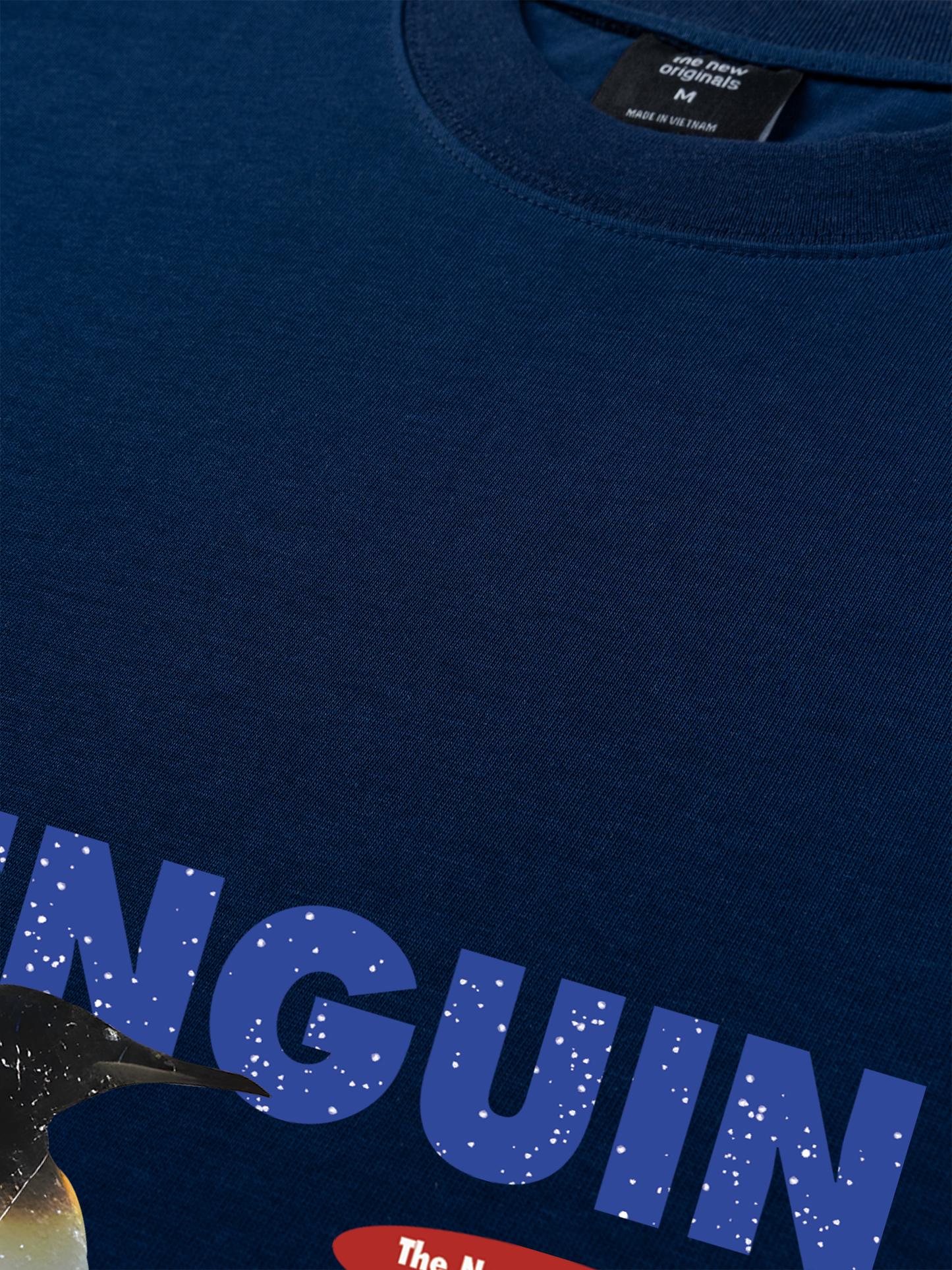 Áo Thun Relaxed Fit Penguin Funny