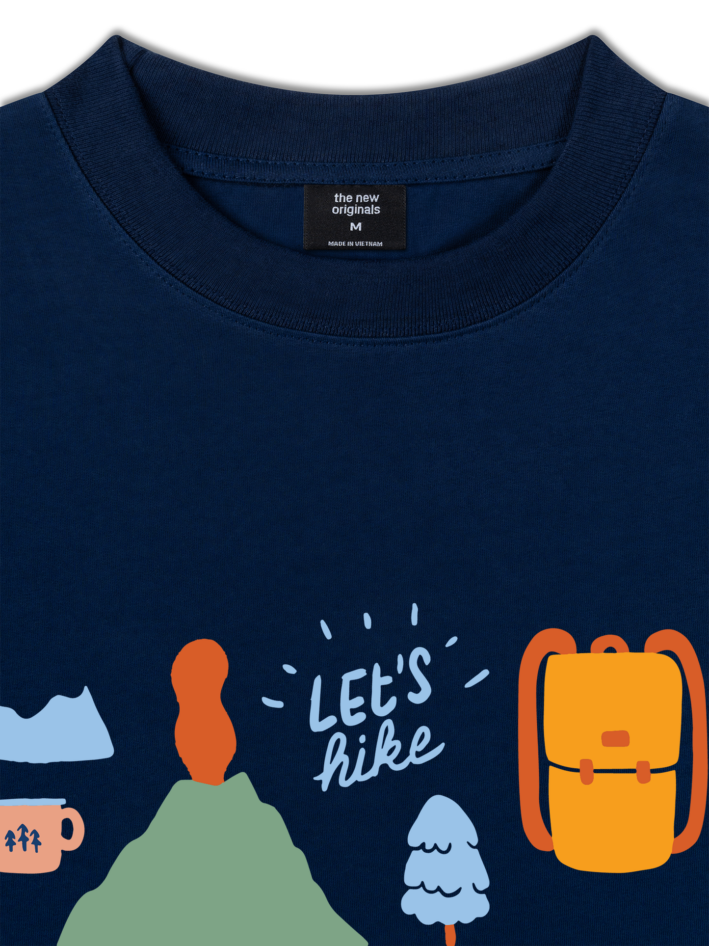 Áo Thun Relaxed Fit Go Out Let's Hike