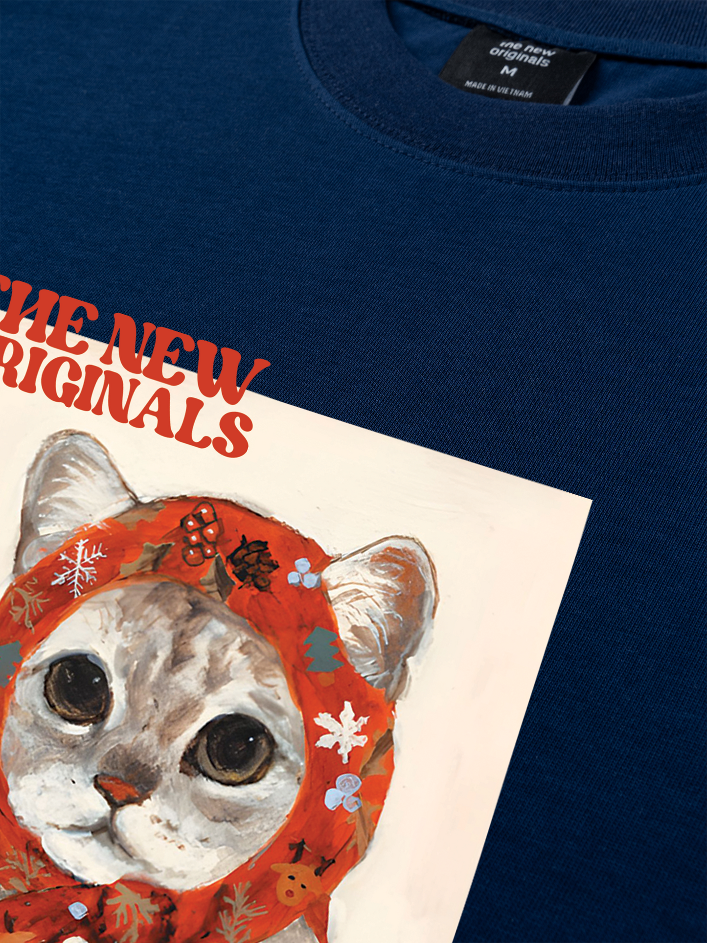 Áo Thun Relaxed Fit Muse Cat