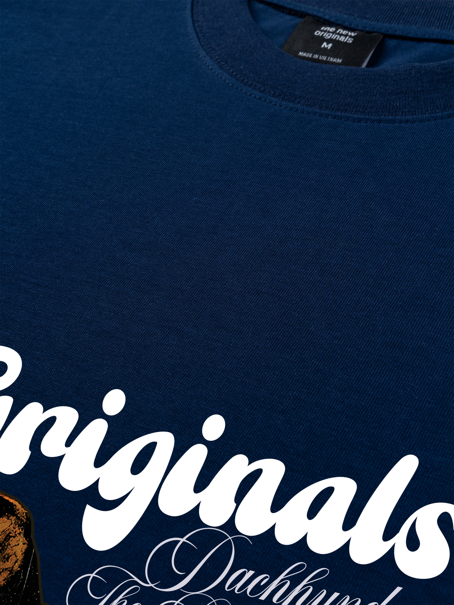 Áo Thun Relaxed Fit Retro Dachshund