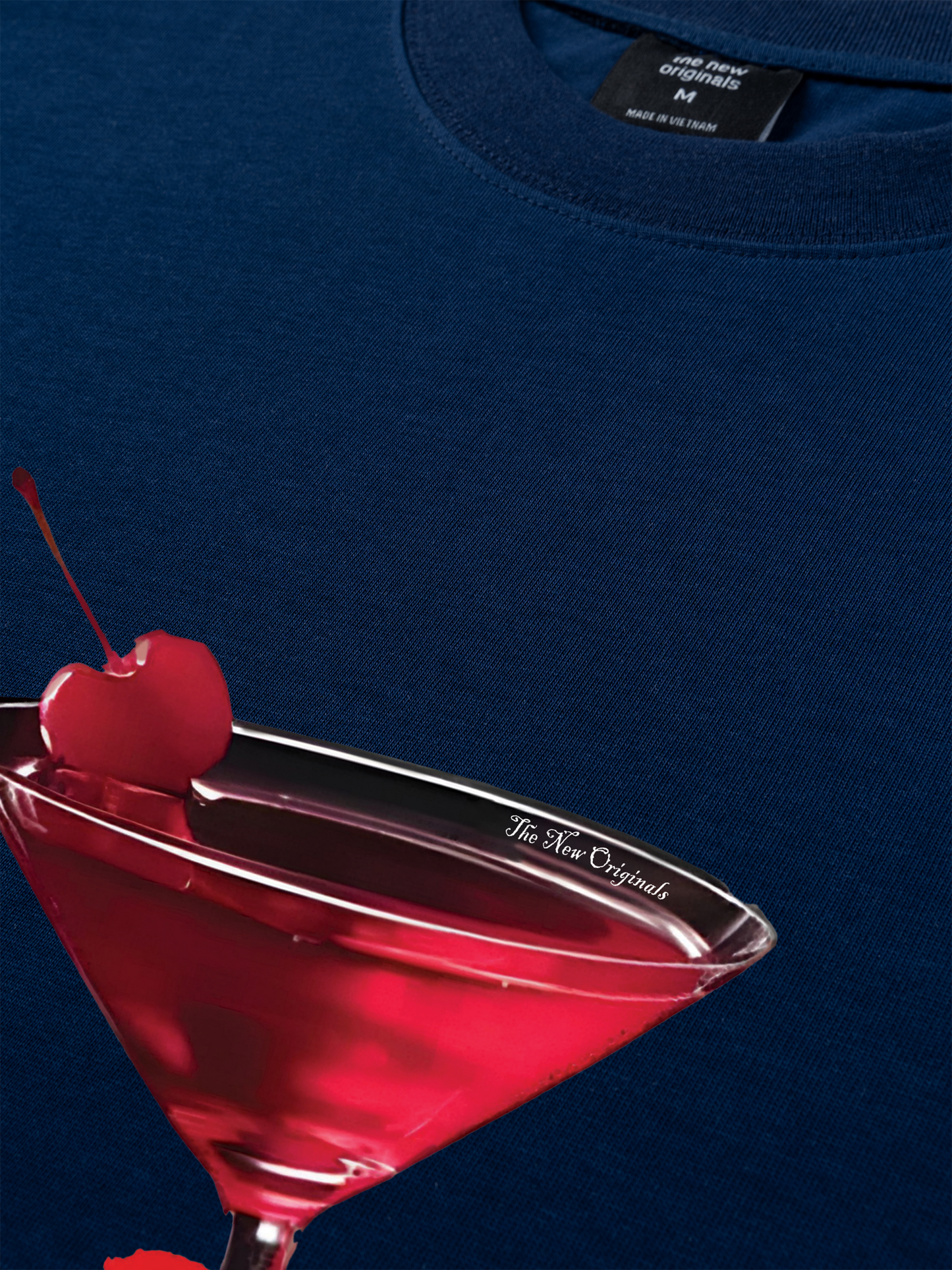 Áo Thun Relaxed Fit Seductive Night Cherry Goblet