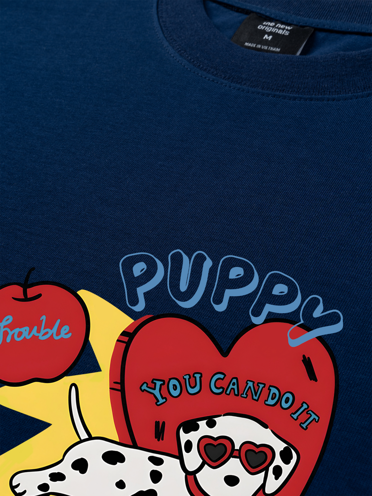 Áo Thun Relaxed Fit Puppy You Can Do It