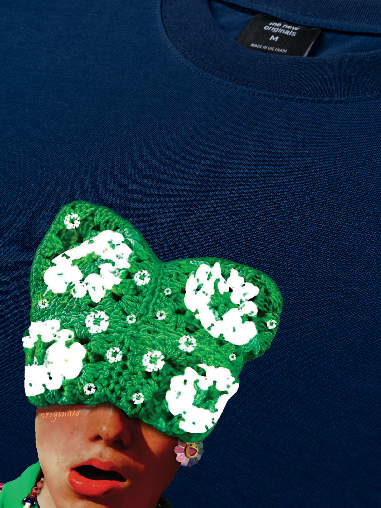 Áo Thun Relaxed Fit Summer Dopamine Kitty Cap Pink Gradient