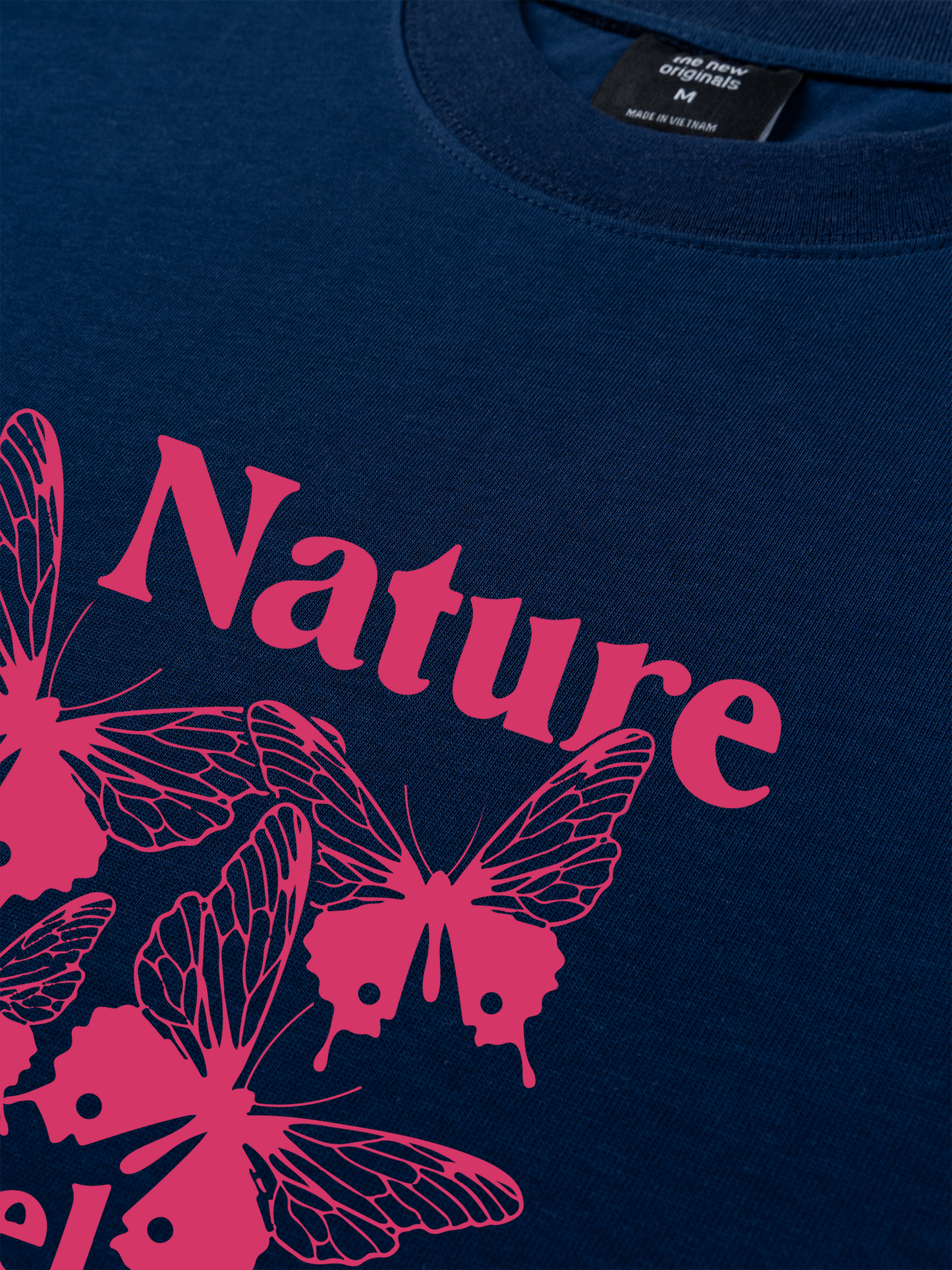 Áo Thun Relaxed Fit Pink Nature Angel