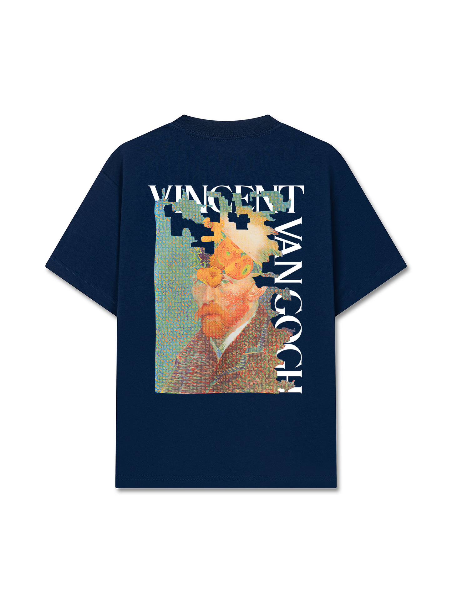 Áo Thun Relaxed Fit Puzzle Van Gogh