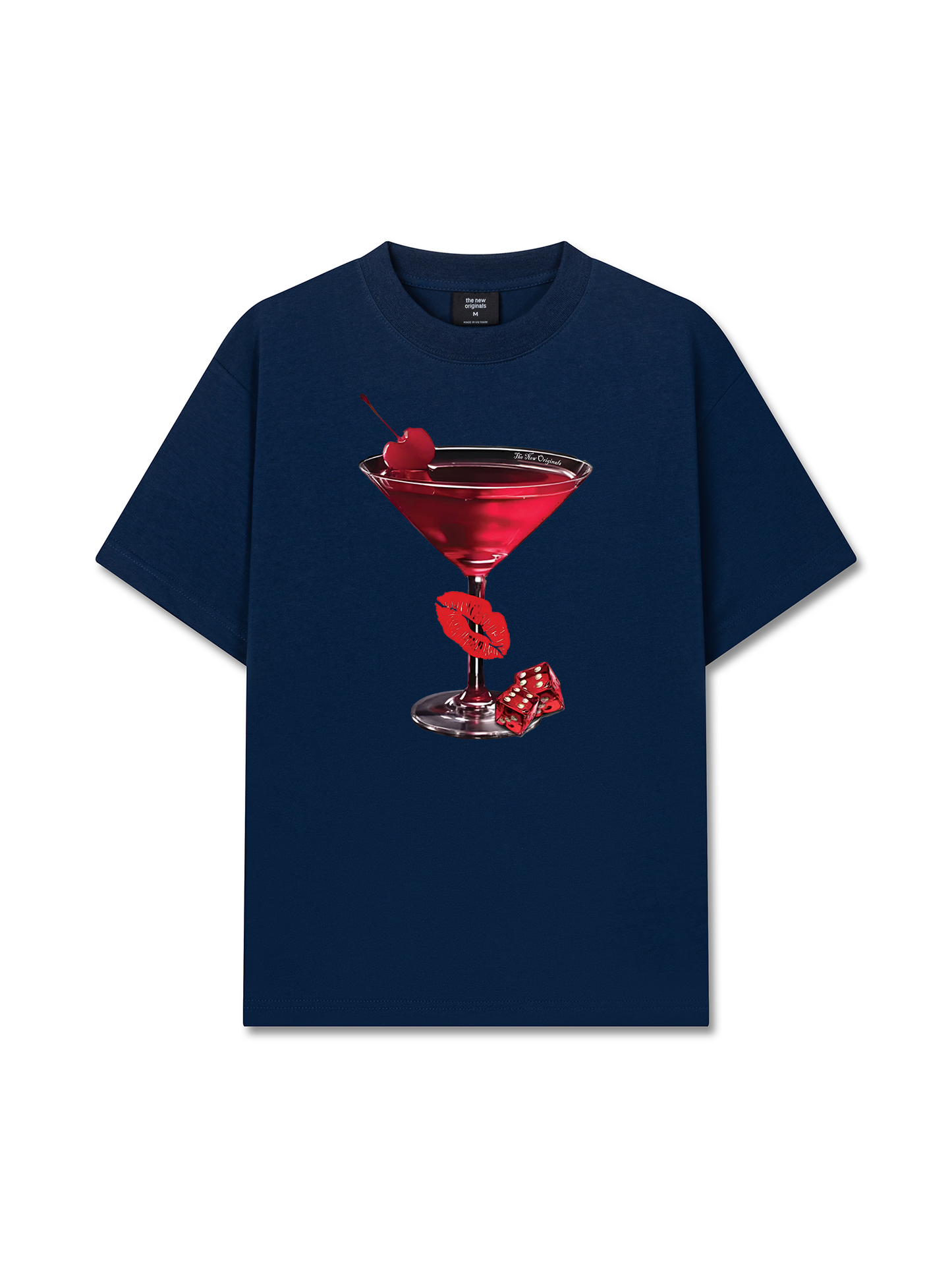 Áo Thun Relaxed Fit Seductive Night Cherry Goblet