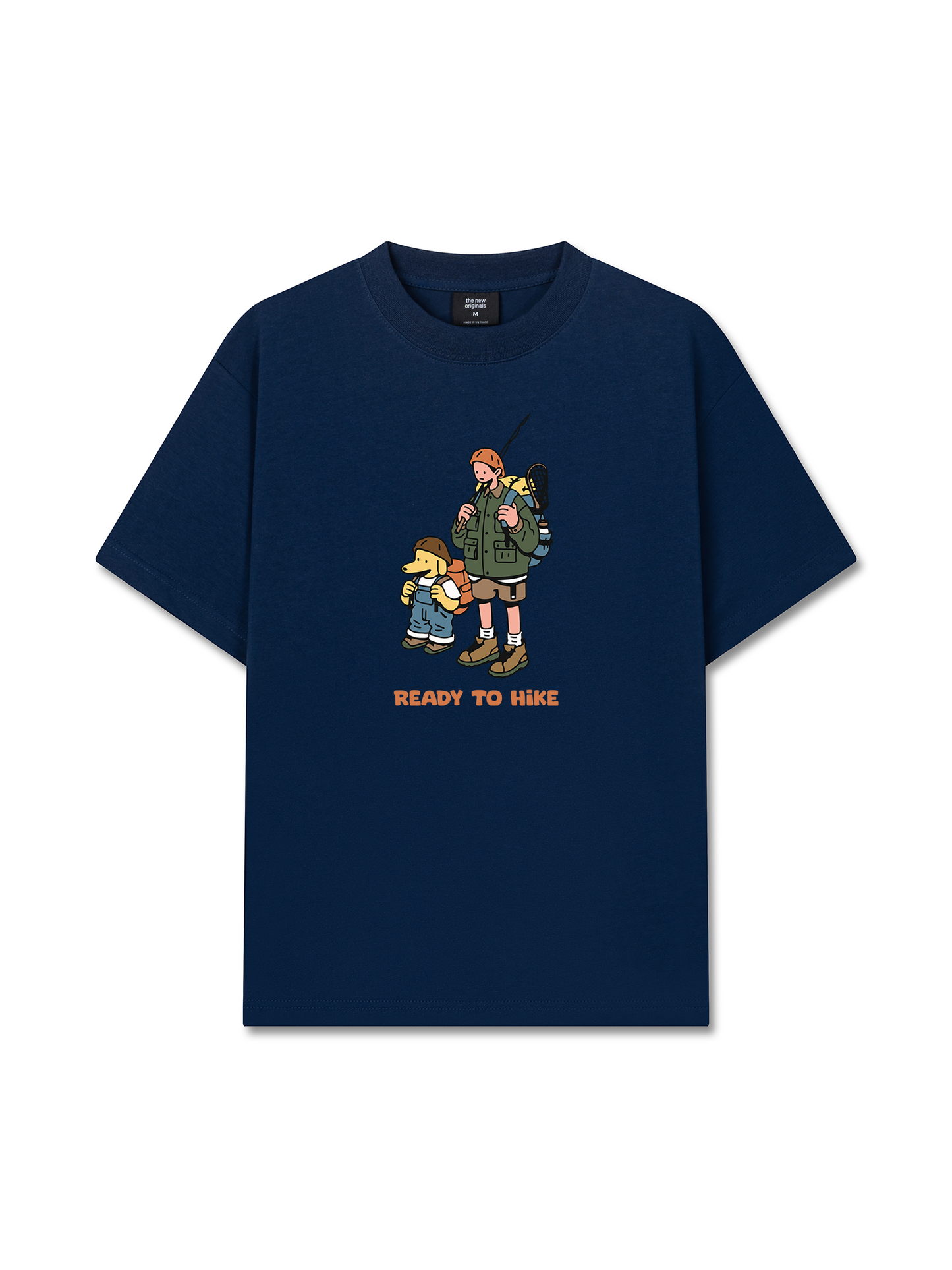 Áo Thun Relaxed Fit Ready to Hike