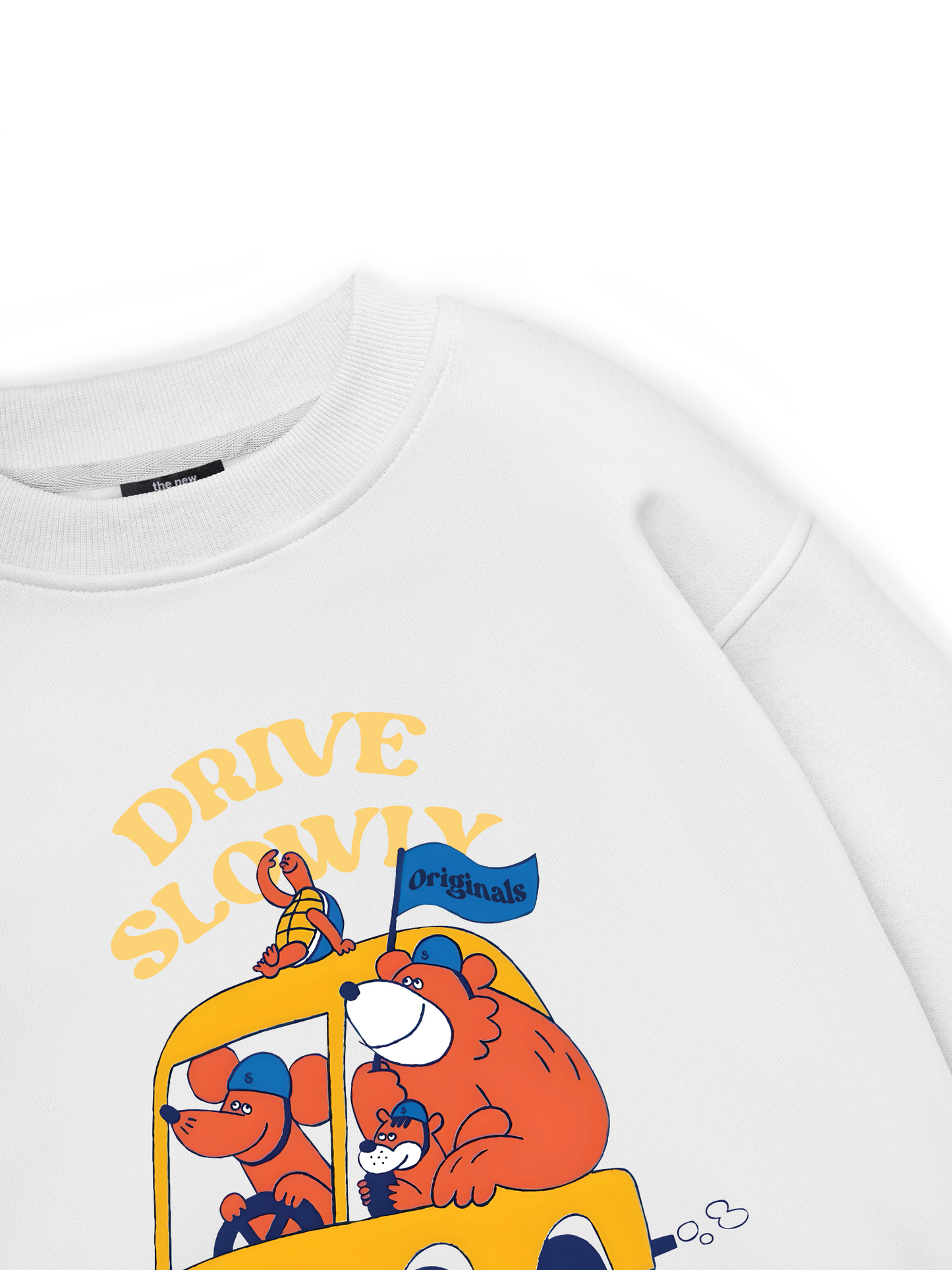 Drive Slowly Sweater