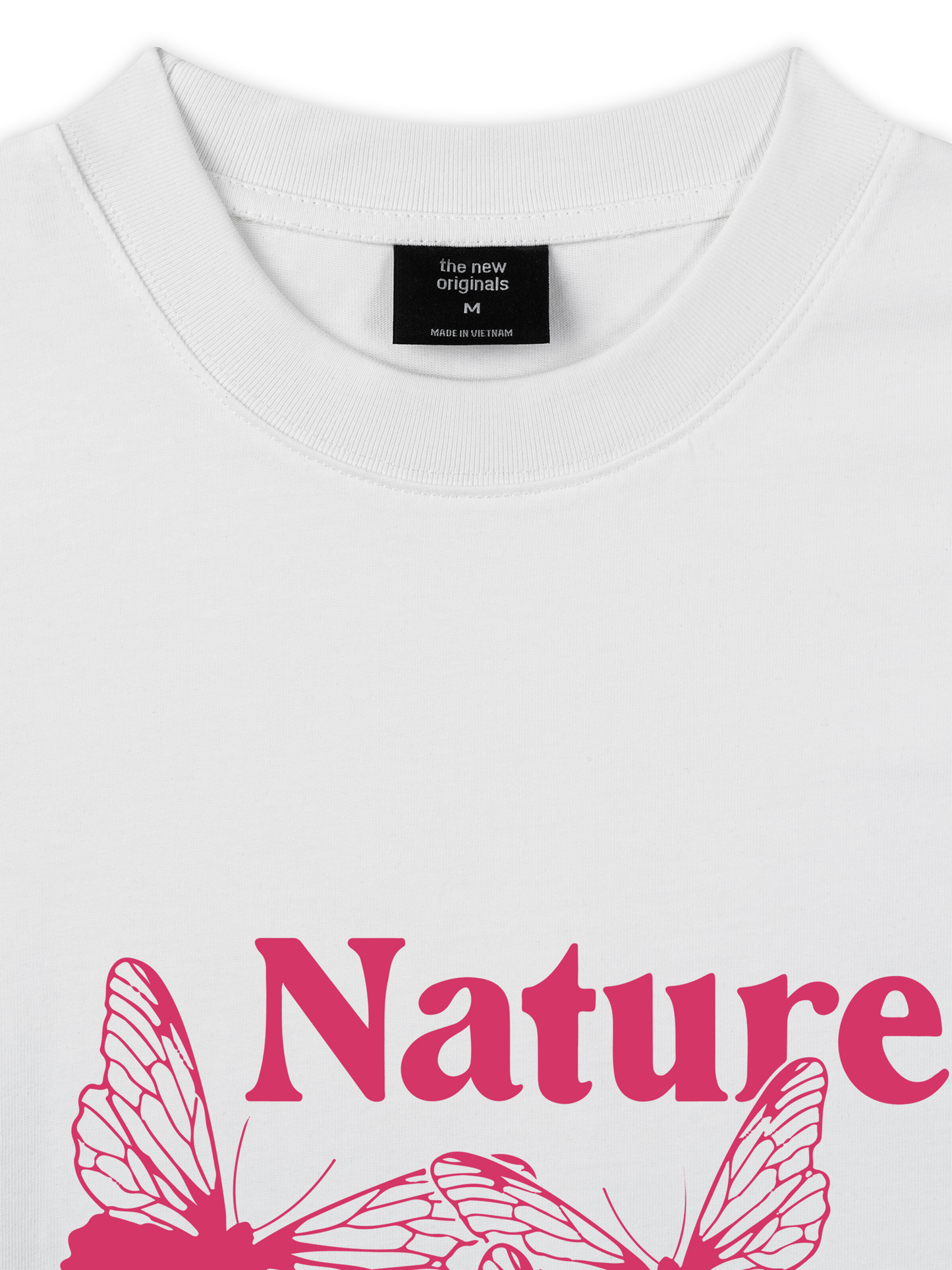 Áo Thun Relaxed Fit Pink Nature Angel