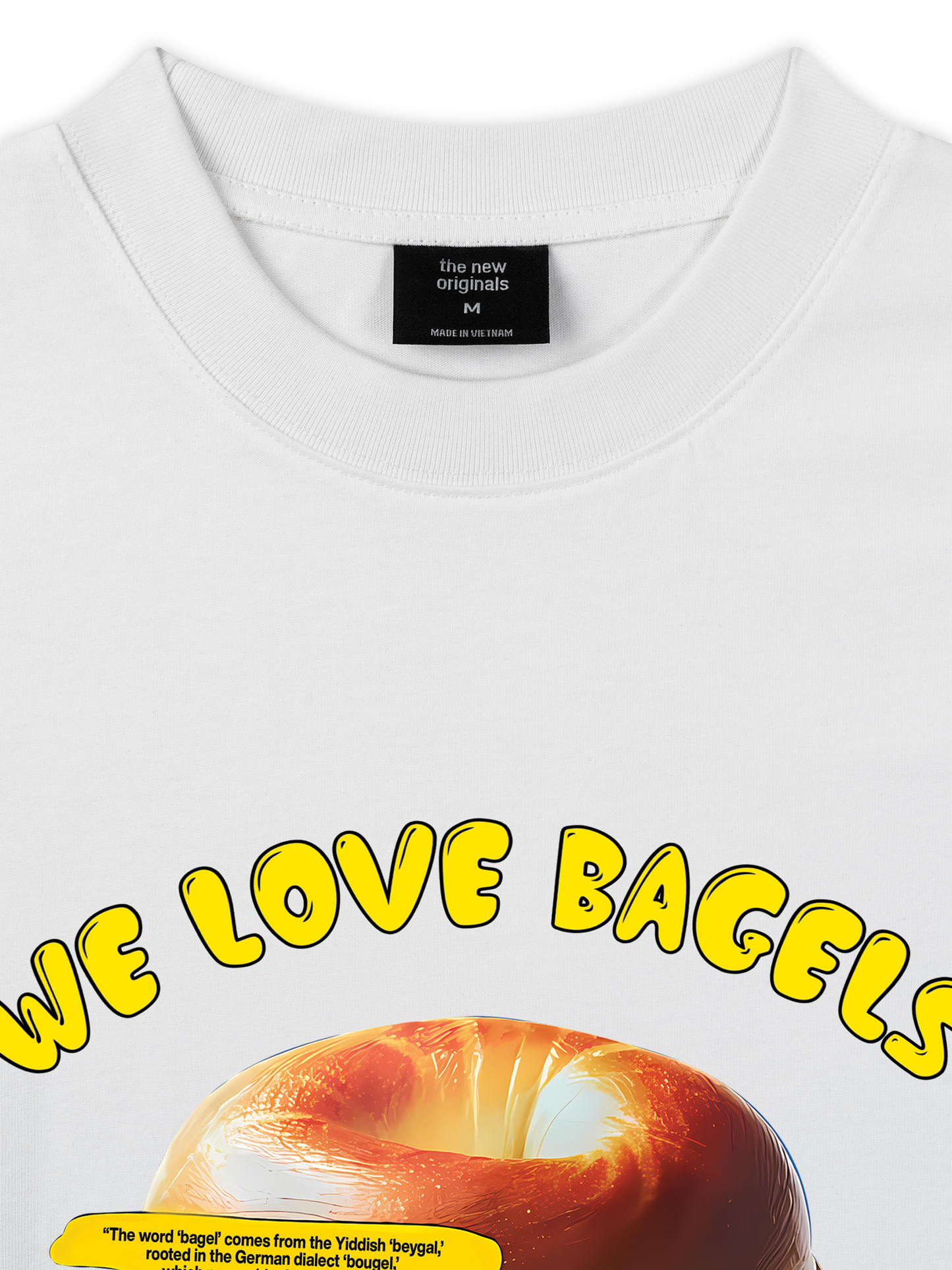 Áo Thun Relaxed Fit Sweet Pastry We Love Baggles