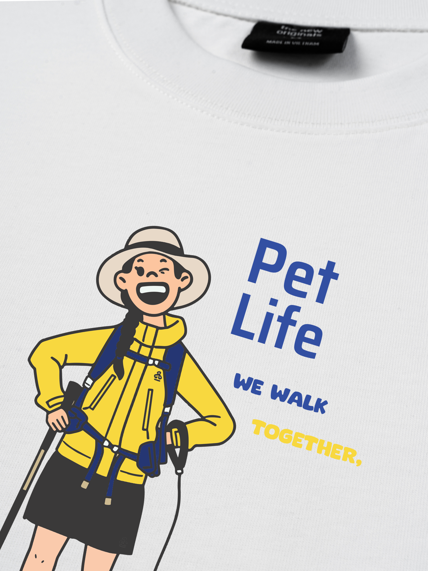 Áo Thun Relaxed Fit Pet Life