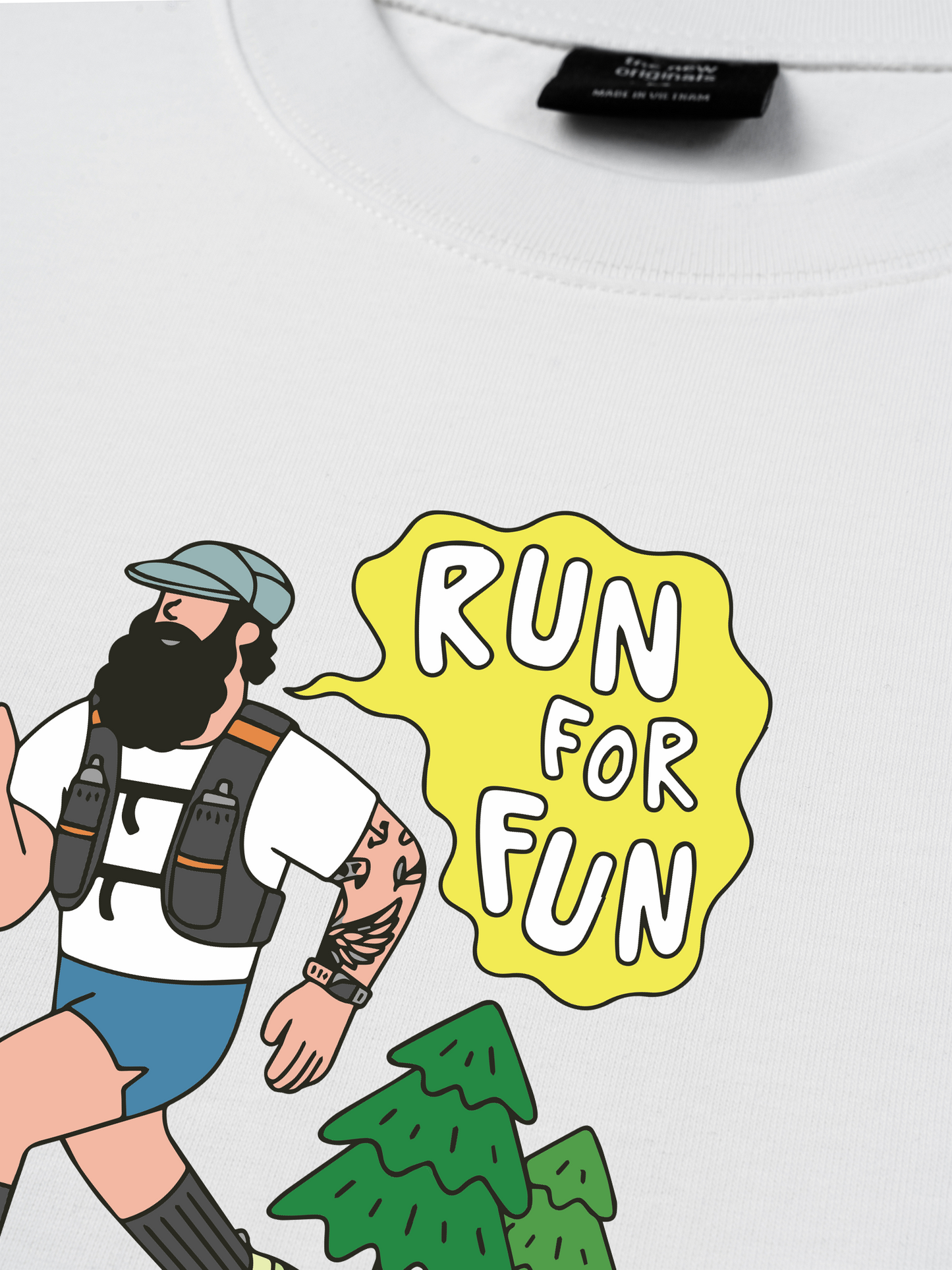 Áo Thun Relaxed Fit Run For Run