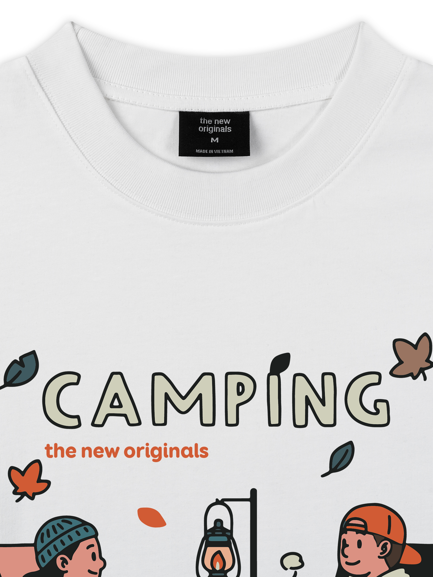 Áo Thun Relaxed Fit Go Outside Go Camping