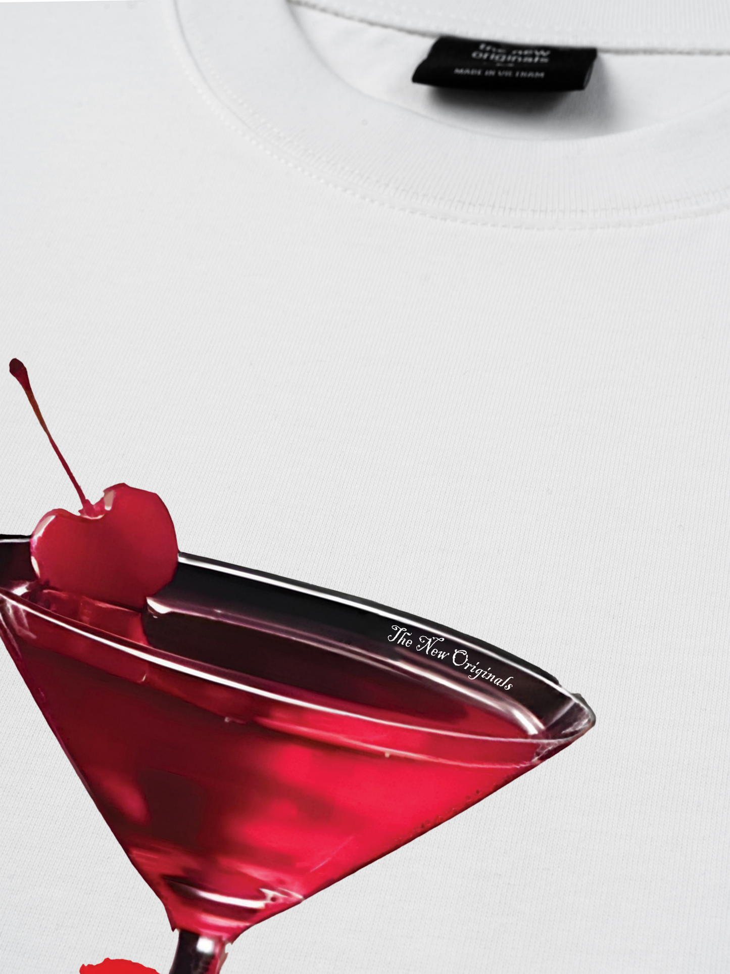 Áo Thun Relaxed Fit Seductive Night Cherry Goblet