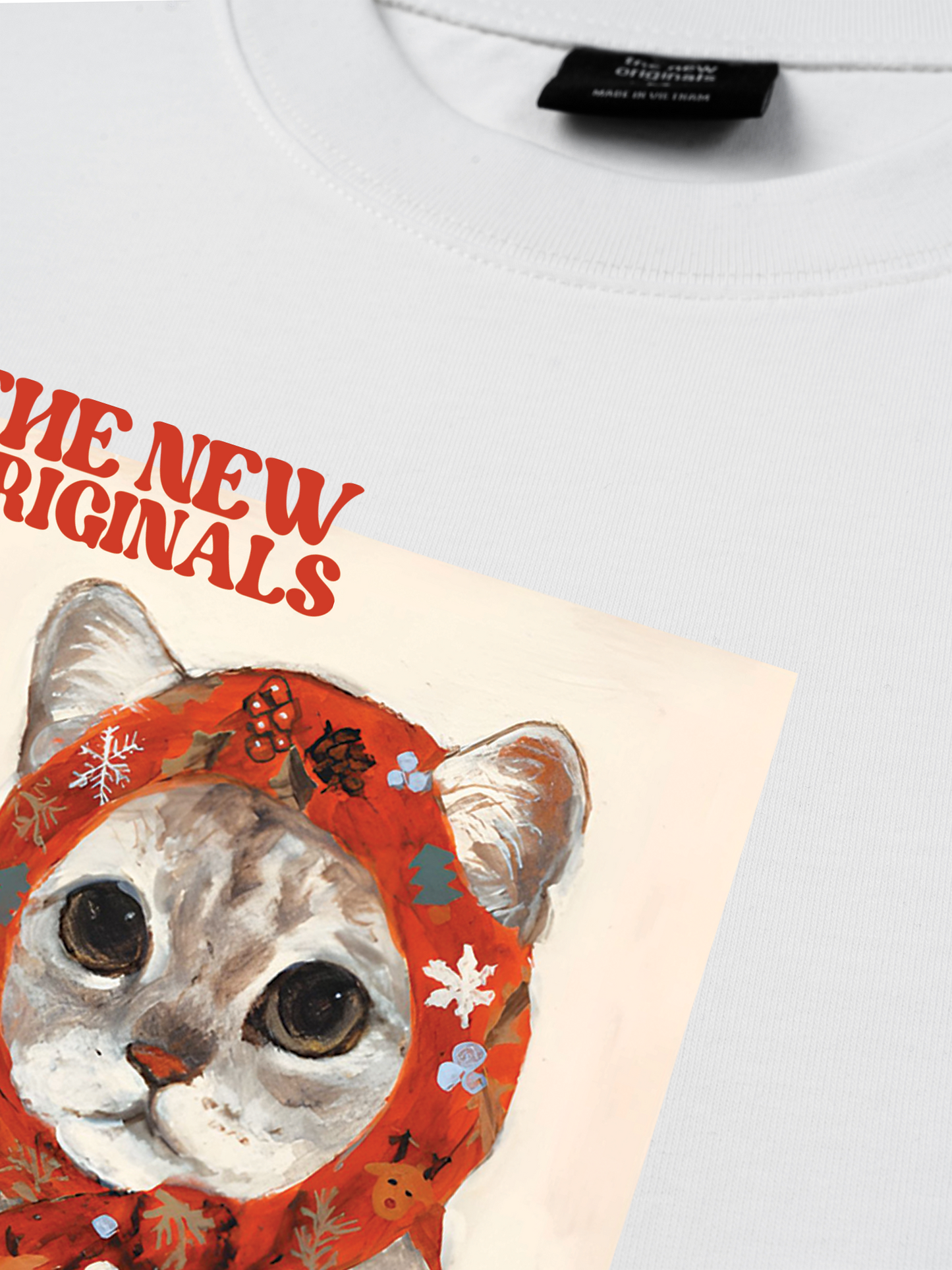 Áo Thun Relaxed Fit Muse Cat