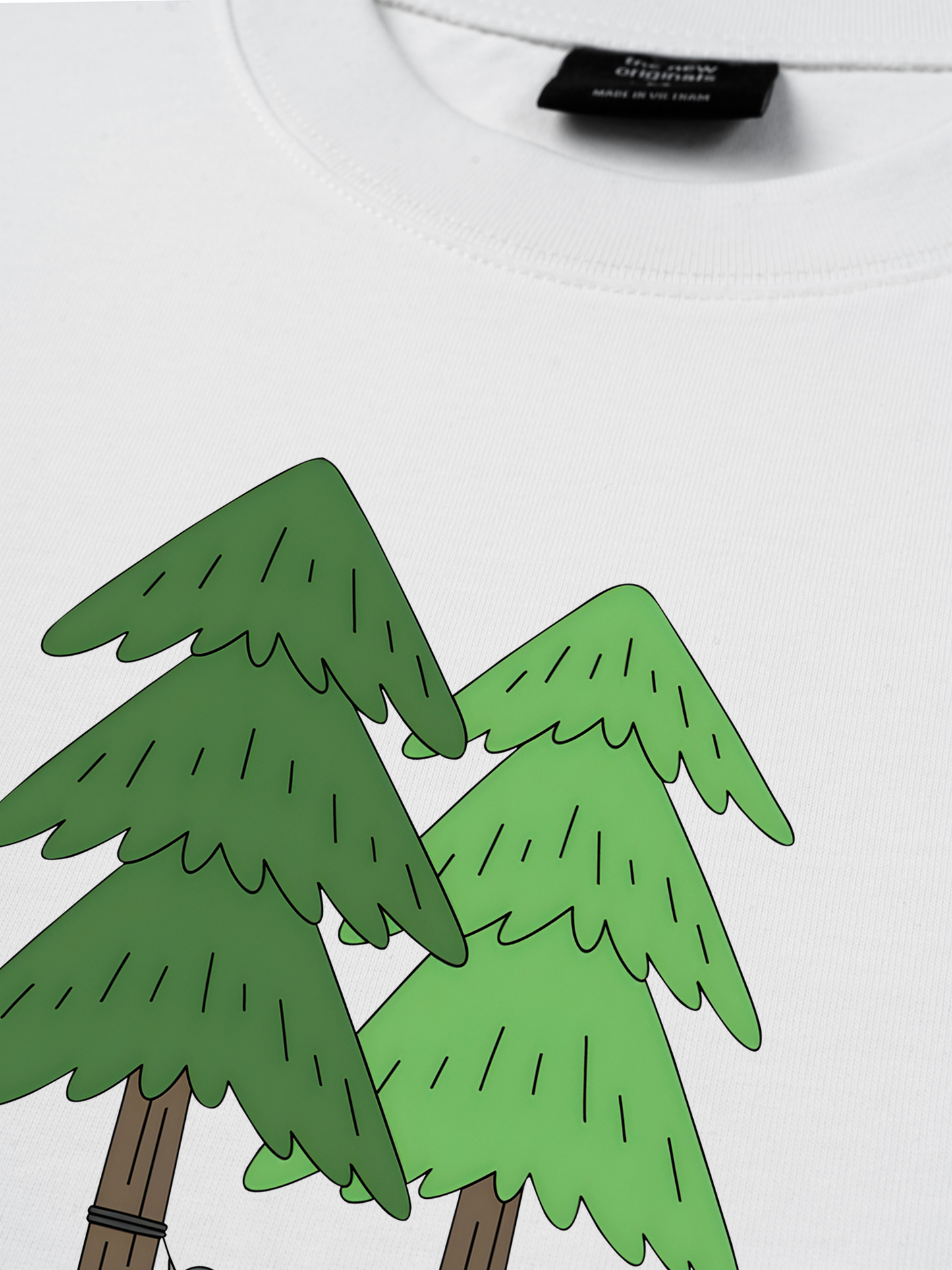 Áo Thun Relaxed Fit Let's Go Camping