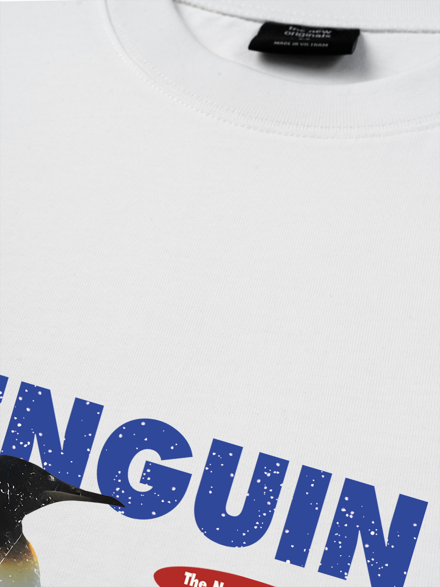 Áo Thun Relaxed Fit Penguin Funny