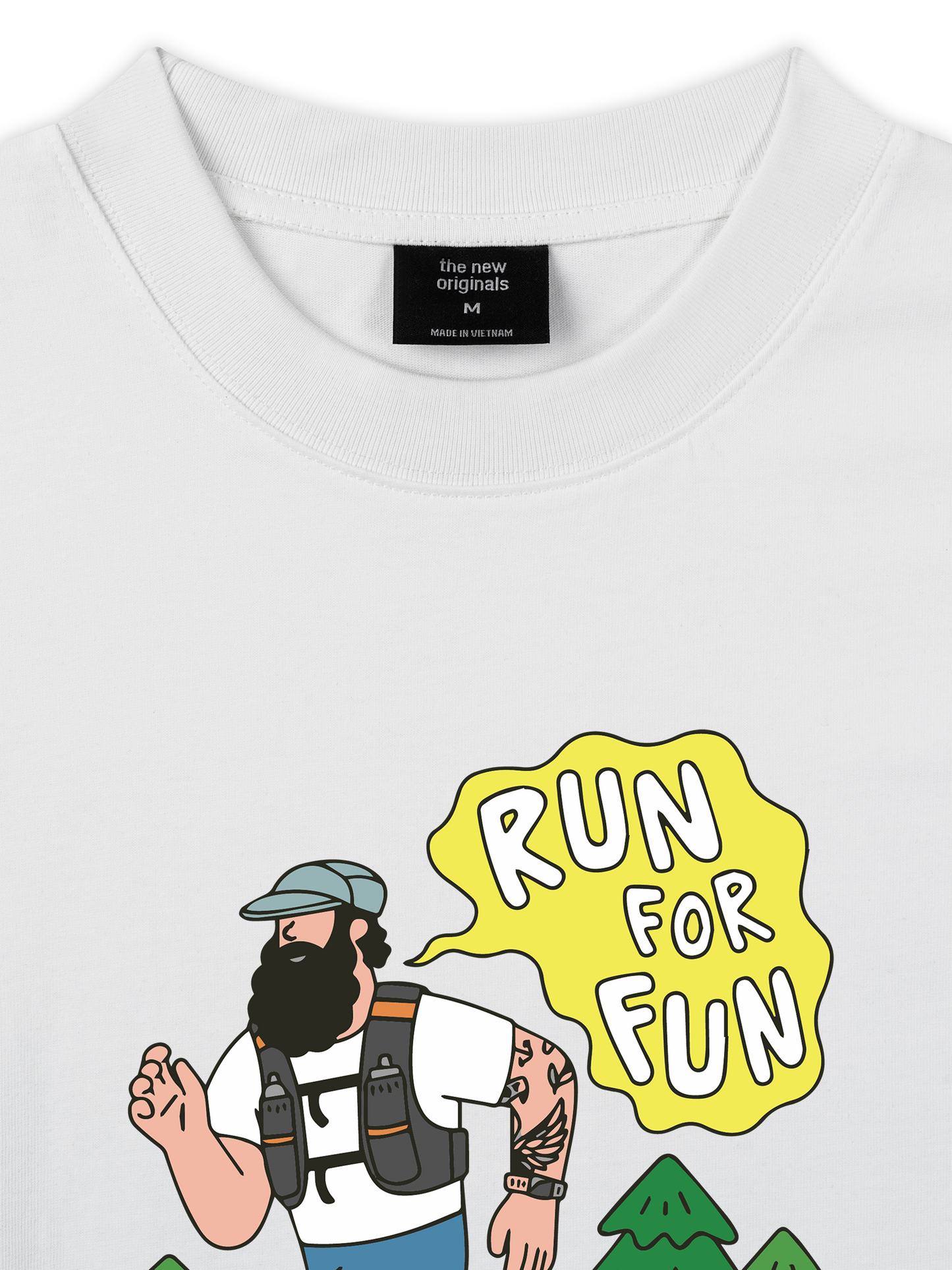 Áo Thun Relaxed Fit Run For Run