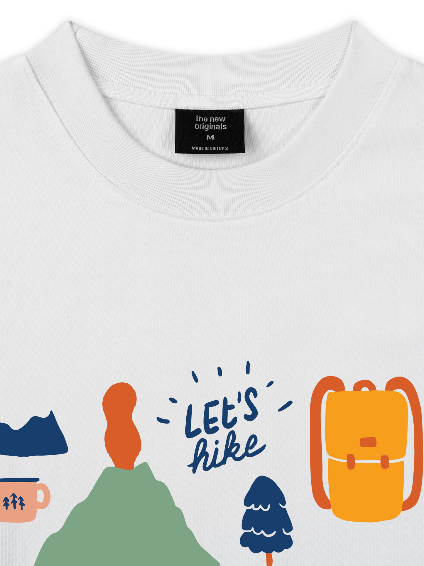 Áo Thun Relaxed Fit Go Out Let's Hike