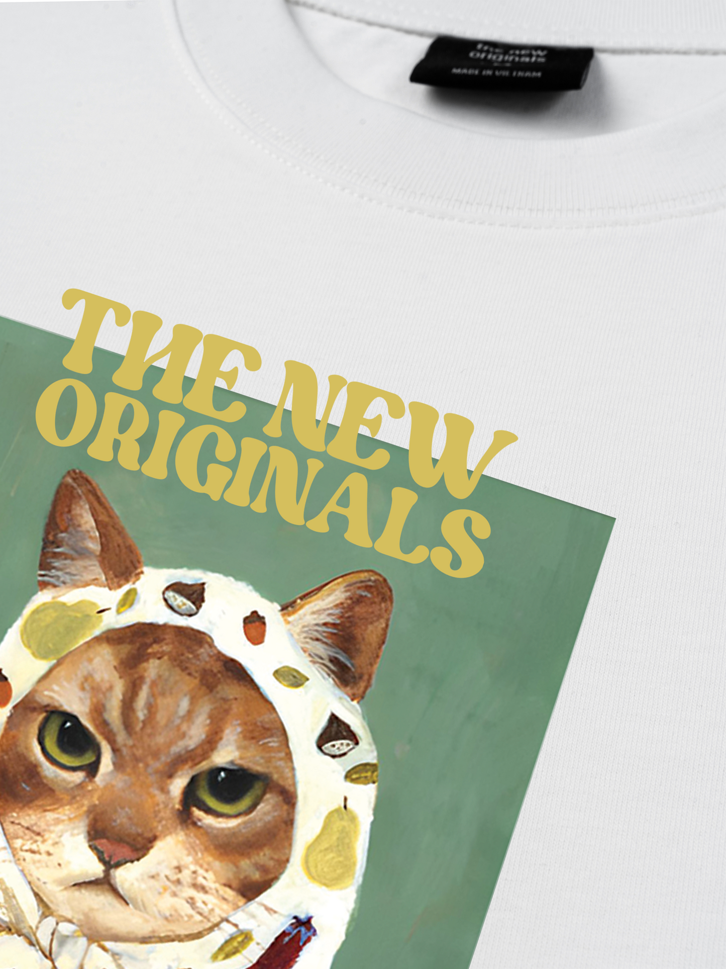 Áo Thun Relaxed Fit Lady Cat