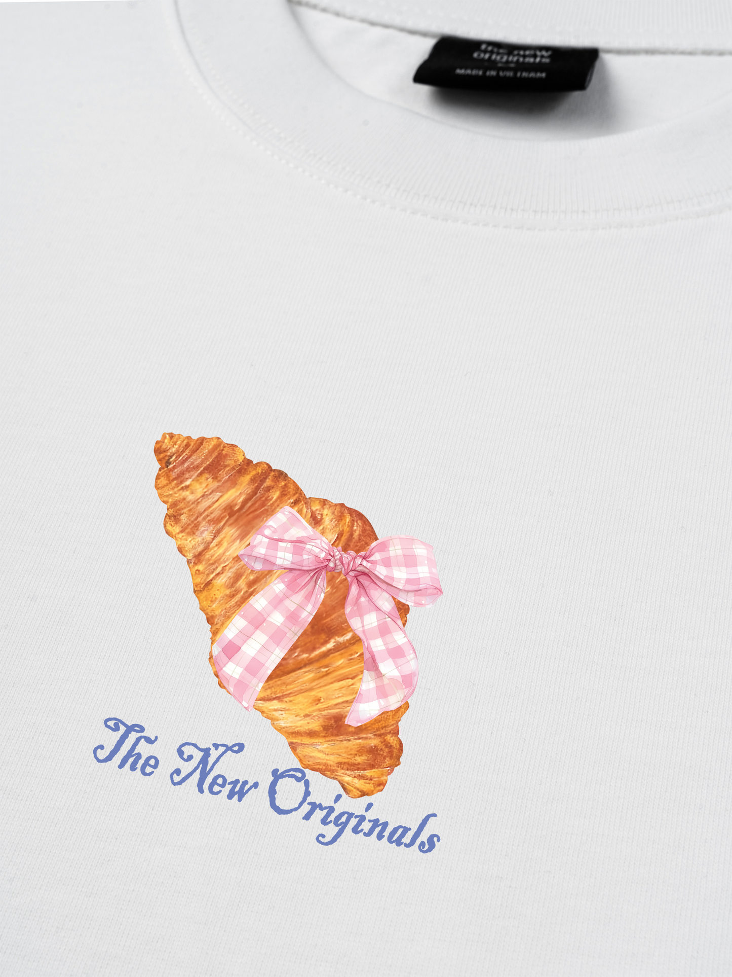 Áo Thun Relaxed Fit Go Get A Croissant