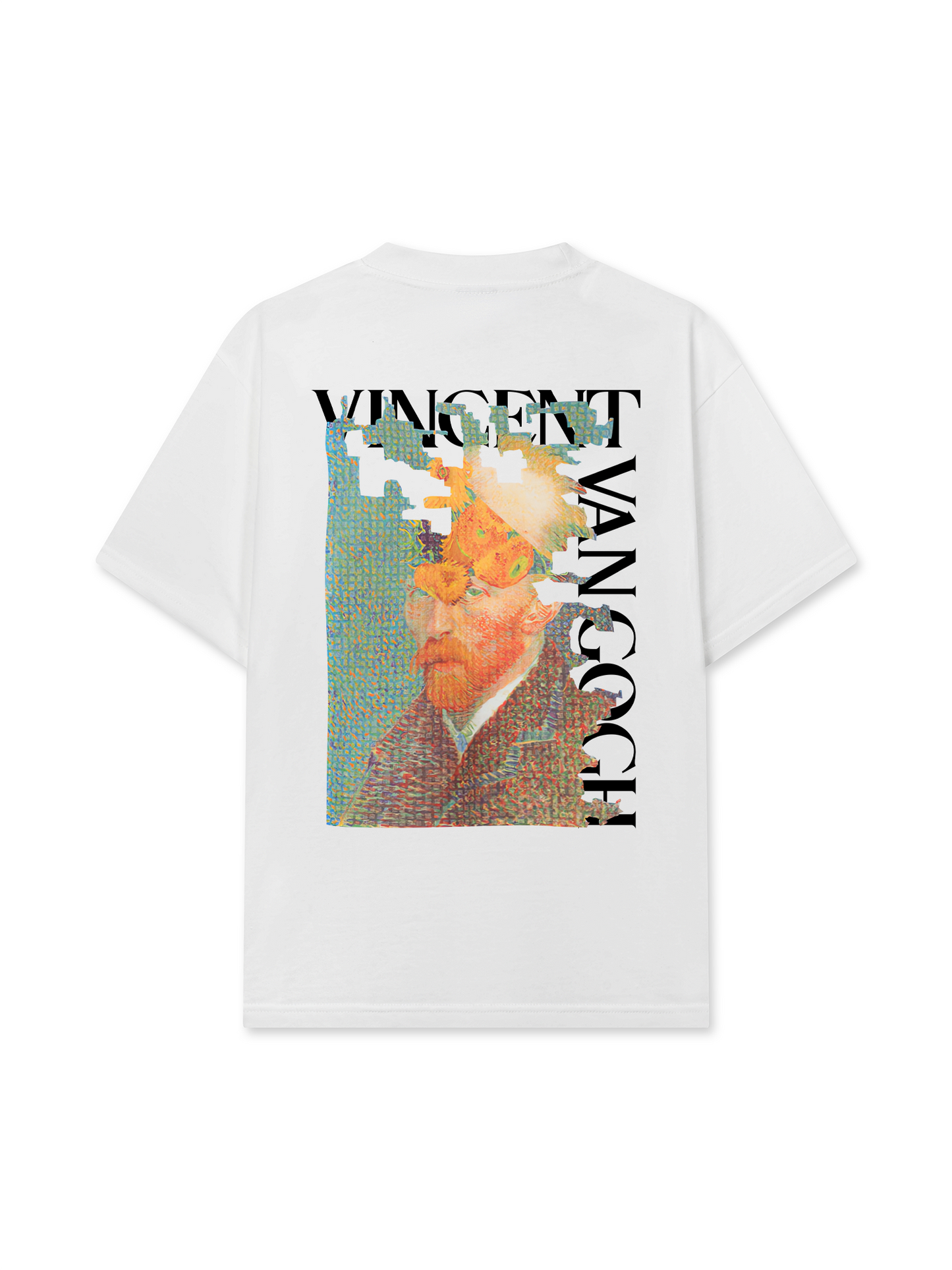 Áo Thun Relaxed Fit Puzzle Van Gogh