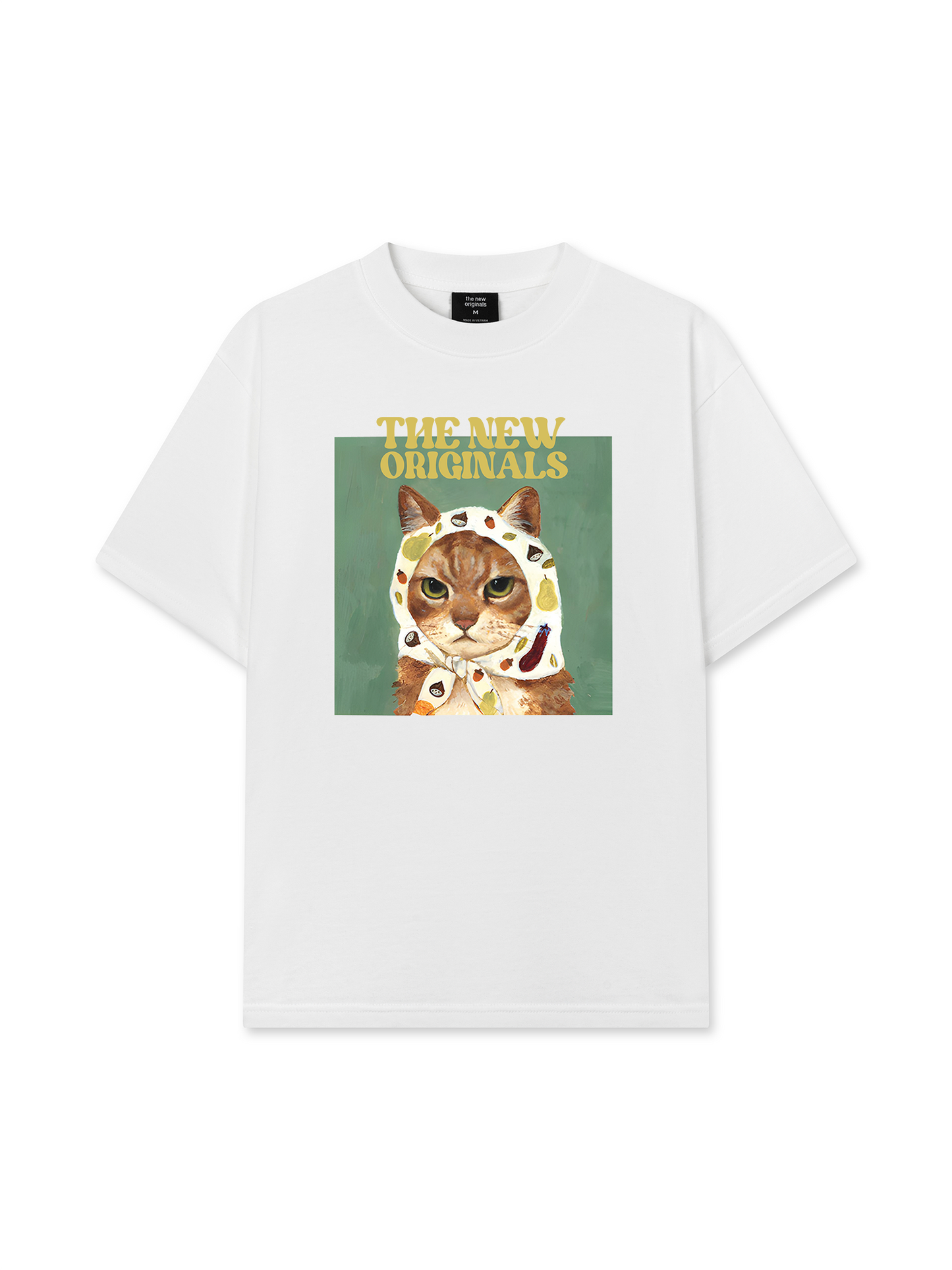 Áo Thun Relaxed Fit Lady Cat