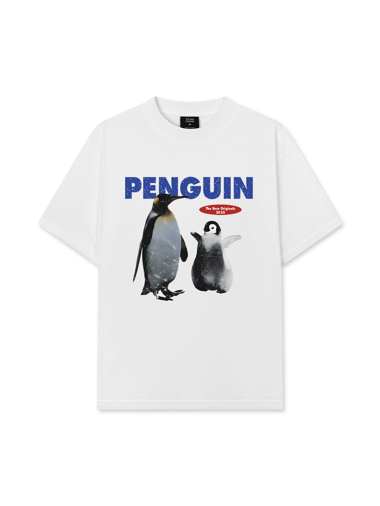 Áo Thun Relaxed Fit Penguin Funny