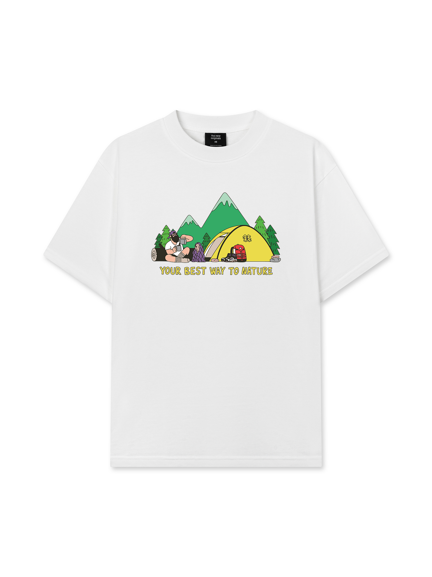 Áo Thun Relaxed Fit Let's Go Outside