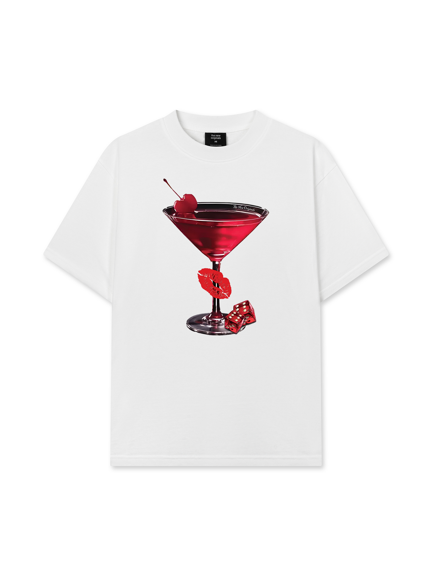 Áo Thun Relaxed Fit Seductive Night Cherry Goblet
