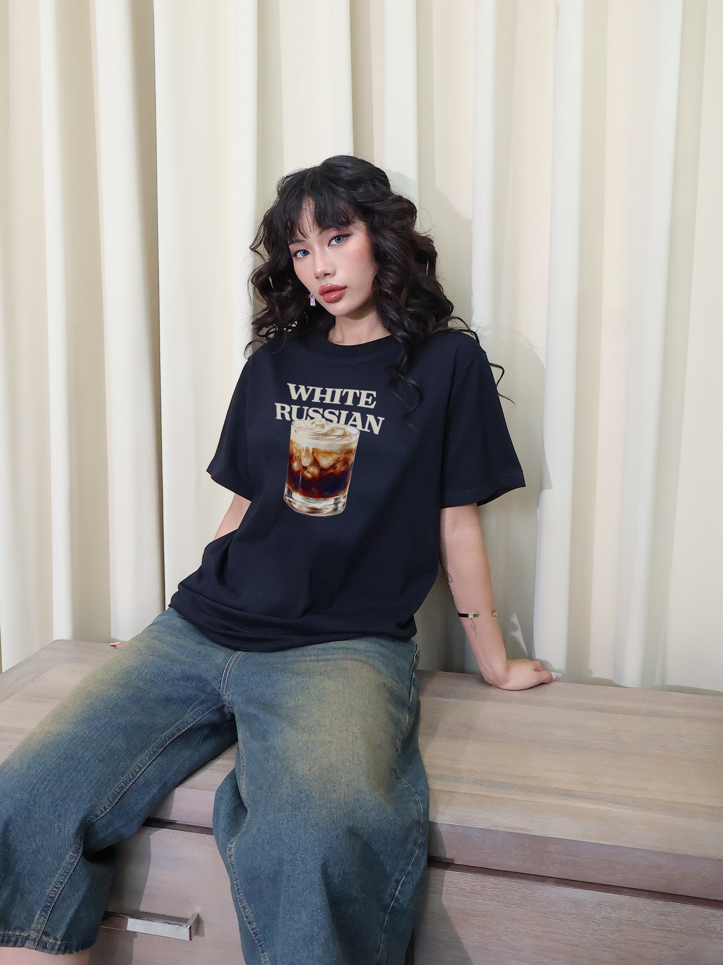 Áo Thun Relaxed Fit Fresh White Russian