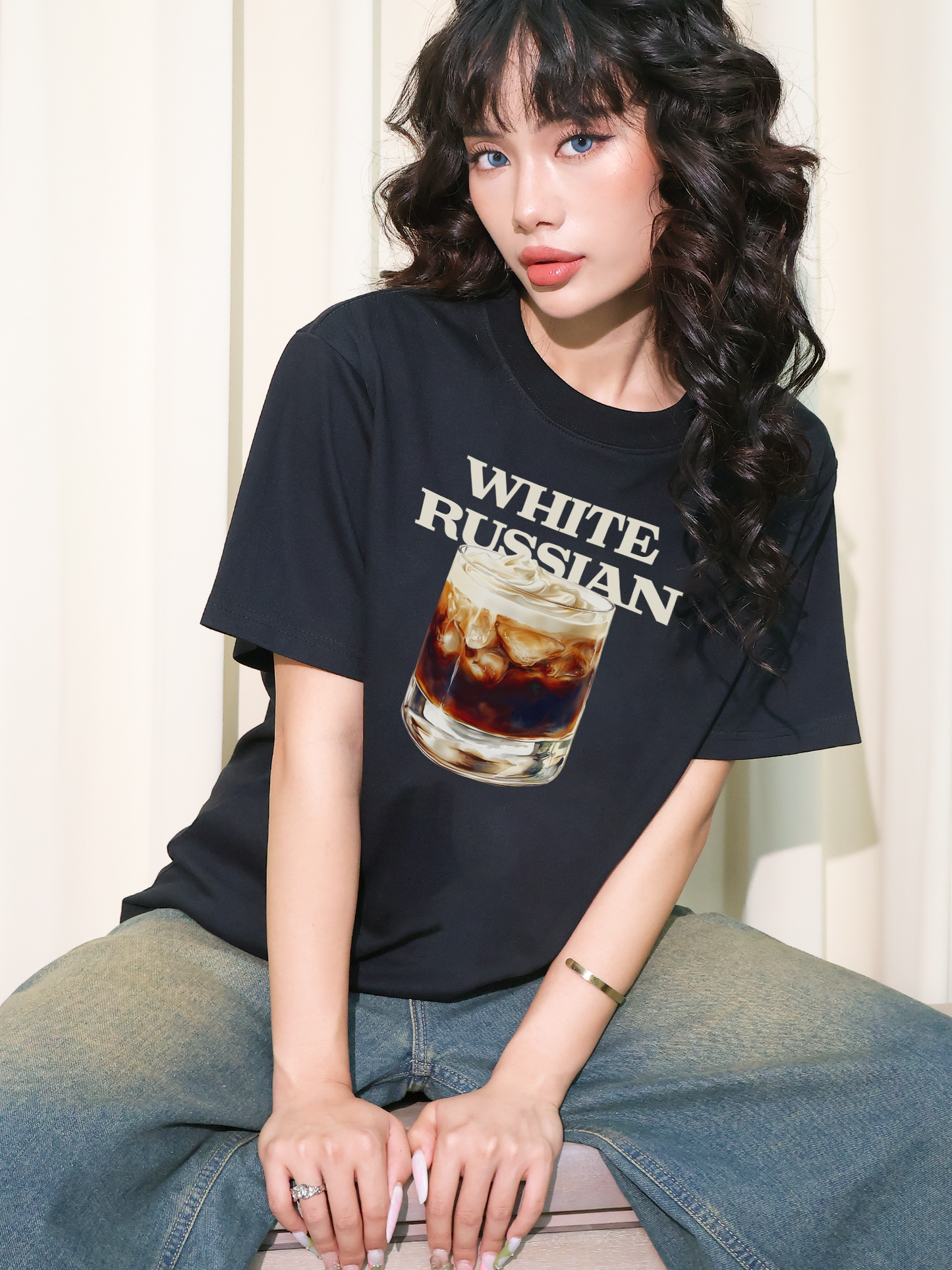 Áo Thun Relaxed Fit Fresh White Russian
