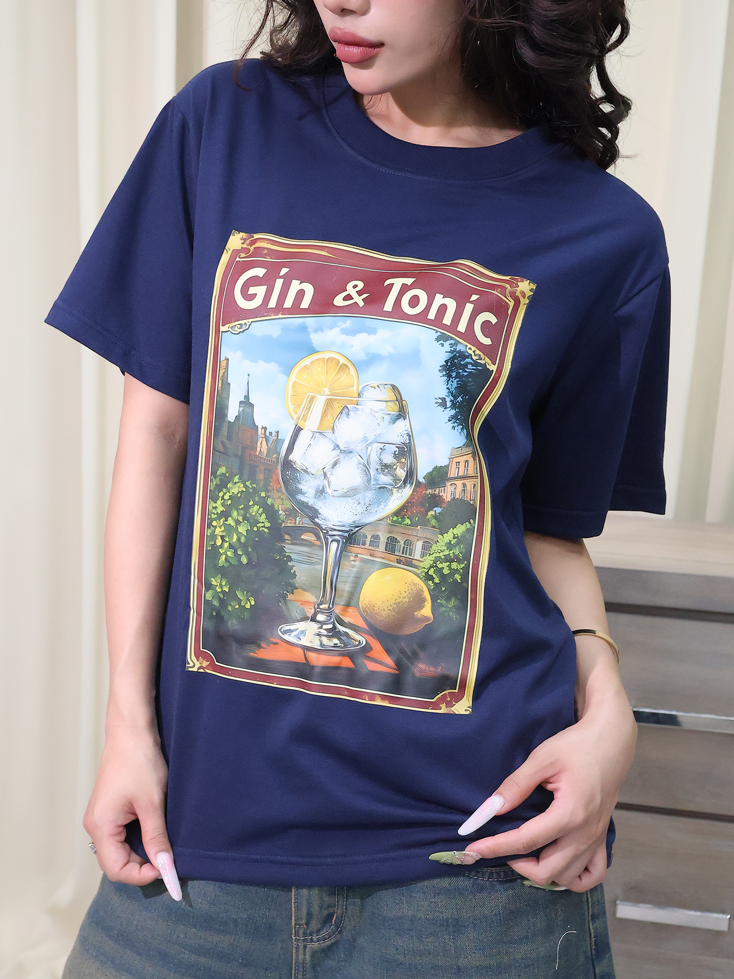 Áo Thun Relaxed Fit Fresh Gin And Tonic