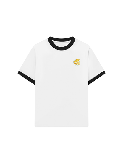 Áo Thun Ringer Relaxed Fit Summer Vibes Sunny Lemon