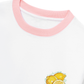 Áo Thun Ringer Relaxed Fit Summer Vibes Sunny Lemon