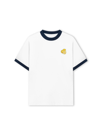 Áo Thun Ringer Relaxed Fit Summer Vibes Sunny Lemon