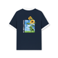Áo Thun Ringer Relaxed Fit Summer Vibes Sunflower