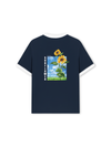 Áo Thun Ringer Relaxed Fit Summer Vibes Sunflower