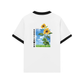 Áo Thun Ringer Relaxed Fit Summer Vibes Sunflower