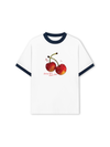 Áo Thun Ringer Relaxed Fit Summer Vibes Cherry Sweet