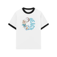 Áo Thun Ringer Relaxed Fit Summer Vibes Beach