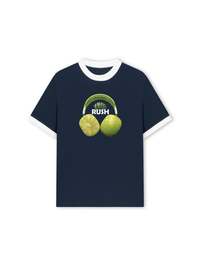 Áo Thun Ringer Relaxed Fit Summer Vibes Lime Rush