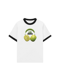 Áo Thun Ringer Relaxed Fit Summer Vibes Lime Rush