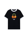 Áo Thun Ringer Relaxed Fit Summer Vibes Orange