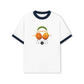 Áo Thun Ringer Relaxed Fit Summer Vibes Orange