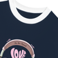 Áo Thun Ringer Relaxed Fit Summer Vibes Peach Love